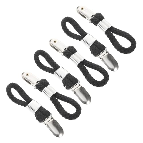 Ipetboom 6 Stück Handtuchclips aus Metall mit Baumwollseil Platzsparende Halter für Bad und Küche Rostfrei für Handtücher und Geschirrtücher Stylisches Design zur Optimalen Organisation Ipetboom 6 Stück Handtuchclips aus Metall mit Baumwollseil Platzsparende Halter für Bad und Küche Rostfrei für Handtücher und Geschirrtücher Stylisches Design zur Optimalen Organisation von Ipetboom