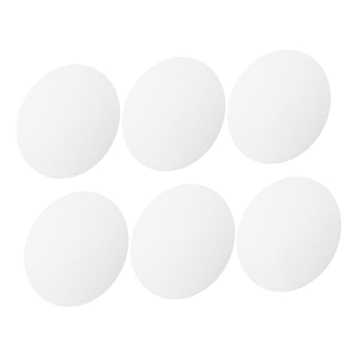 Ipetboom 6 Stück LED Downlight Diffuser aus Robustem PC Material Flach Designte Lampenschirm Ersatz Abdeckung für Weiches Licht Kompatibel mit Verschiedenen Deckenleuchten und von Ipetboom