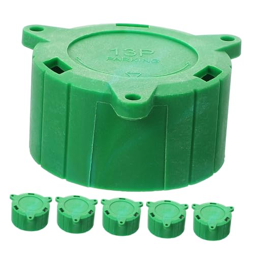 Ipetboom 6 Stück Teiliges Anhängerstecker Schutzkappen Grün Staub Schmutzschutz Maßgeschneidert Einfache Montage Langlebiger Schutz für Wohnwagen und Trailer Steckverbindungen von Ipetboom