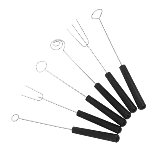 Ipetboom 6 Stück Teiliges Edelstahl Fondue Gabel Vielseitige Schokoladen Dipping Werkzeuge Verschiedene Formen für Käse Obst Backen und Dessert Rostfrei Leicht zu Reinigen Buntes Ipetboom 6 Stück Teiliges Edelstahl Fondue Gabel Vielseitige Schokoladen Dipping Werkzeuge Verschiedene Formen für Käse Obst Backen und Dessert Rostfrei Leicht zu Reinigen Buntes von Ipetboom