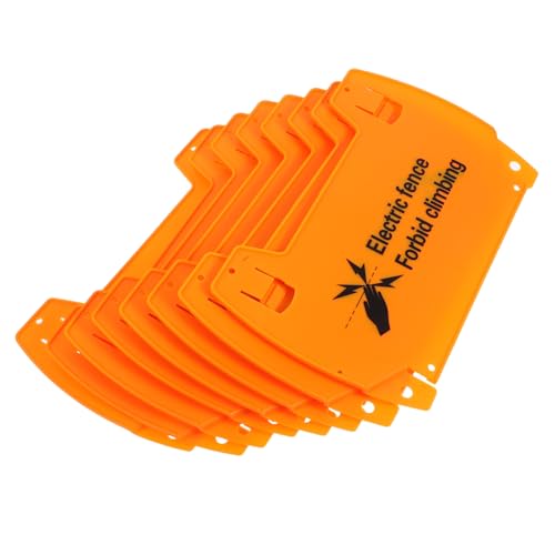 Ipetboom 6 Stück Teiliges Elektrische Warnschilder aus Wetterfestem Kunststoff Sichtbare Sicherheitshinweise Don Climb für Elektrozaun Einfache Montage Vielseitig Einsetzbar Ipetboom 6 Stück Teiliges Elektrische Warnschilder aus Wetterfestem Kunststoff Sichtbare Sicherheitshinweise Don Climb für Elektrozaun Einfache Montage Vielseitig Einsetzbar von Ipetboom