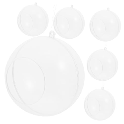 Ipetboom 6 Stück Teiliges Klare Kugel Terrarium mit Seitlicher Öffnung Transparenter Air Plant Halter für Luftpflanzen Sukkulenten Teelichthalter und DIY Deko Luftdurchlässig Vielseitig Ipetboom 6 Stück Teiliges Klare Kugel Terrarium mit Seitlicher Öffnung Transparenter Air Plant Halter für Luftpflanzen Sukkulenten Teelichthalter und DIY Deko Luftdurchlässig Vielseitig von Ipetboom