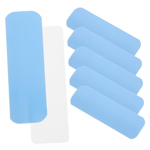 Ipetboom 6 Stück Teiliges Reparaturset für Senkrechtjalousien Selbstklebende Ersatzlamellen für Horizontale und Senkrechte Lamellen Starke Haftung Einfache Montage Passend für Vinyl PVC von Ipetboom