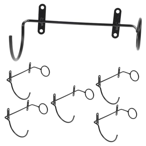 Ipetboom 6 Stück Teiliges Wand weinflaschenhalter aus Leichtem Metall Robust und Platzsparend Einfach zu Montierendes Weinregal zur Stilvollen Wanddekoration und Weinpräsentation im Wohn von Ipetboom