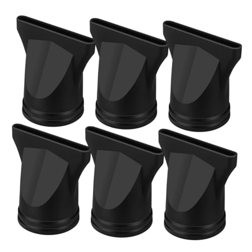 Ipetboom 6stücke Teiliges Für Haartrockner Aufsätze Und Diffusoren Schwarzem Kunststoff Geeignet Für Föhne Mit Auslassdurchmesser Für Individuelles Hairstyling Und Effizientes von Ipetboom