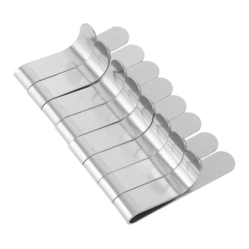 Ipetboom 8 Stück Edelstahl Kuchenring Clips Backzubehör für Tortenringe Höhe Stabile Fixierklammern für Mousse und Backringe Einfach zu Bedienen Formstabil und Leicht zu Reinigen Ipetboom 8 Stück Edelstahl Kuchenring Clips Backzubehör für Tortenringe Höhe Stabile Fixierklammern für Mousse und Backringe Einfach zu Bedienen Formstabil und Leicht zu Reinigen von Ipetboom