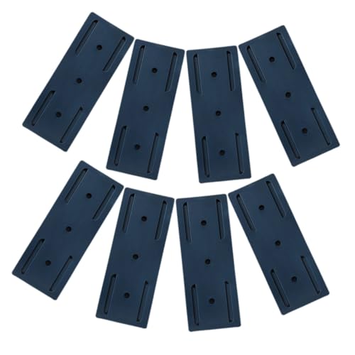 Ipetboom 8 Stück Teiliges Selbstklebende Steckdosenhalter Wandhalterung Power Strip Organizer zur Kabelbefestigung für Steckdosen Verlängerungskabel und Router ohne Bohren Platzsparend und von Ipetboom