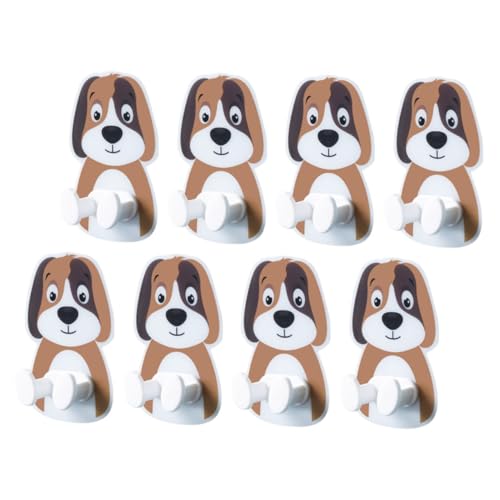 Ipetboom 8 Stück Teiliges Wandhalterung für Steckdosen Kraftvolle Bohrfreie Kabelhalter mit Cartoon design Platzsparend und Sicher für Ladekabel organisation im Haushalt von Ipetboom