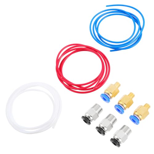 Ipetboom 9 Stück Drucker Zubehör Ptfe Schlauch mit Kupfer Schnellverbinder Reibungsarm Installieren Präzise Druckteile Robustes Extruder Zubehör Ipetboom 9 Stück Drucker Zubehör Ptfe Schlauch mit Kupfer Schnellverbinder Reibungsarm Installieren Präzise Druckteile Robustes Extruder Zubehör von Ipetboom