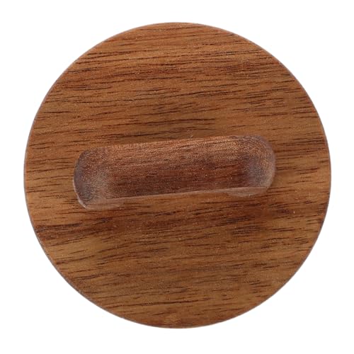 Ipetboom Airtight Wooden Jar Lids mit Silikon Dichtung für Weite Öffnungen Wiederverwendbare Holzdeckel mit Griff für Lebensmittelaufbewahrung für Einmachgläser von Ipetboom