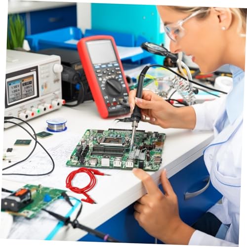 Ipetboom Alligator Clip Testleitung mit Bananenstecker Stapelbar Multimeter Prüfleitung Rot Flexible Messleitung für Elektrische und Elektronische Tests Ipetboom Alligator Clip Testleitung mit Bananenstecker Stapelbar Multimeter Prüfleitung Rot Flexible Messleitung für Elektrische und Elektronische Tests von Ipetboom