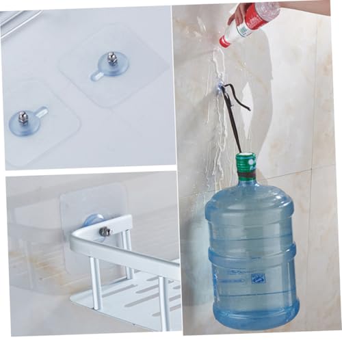 Ipetboom Aluminium Badregal mit Saugnapf Multifunktionales Küchen Badezimmer wandregal Platzsparend Rostfrei Einfach zu Reinigen für Kleine Gegenstände und Organisierte Aufbewahrung Ipetboom Aluminium Badregal mit Saugnapf Multifunktionales Küchen Badezimmer wandregal Platzsparend Rostfrei Einfach zu Reinigen für Kleine Gegenstände und Organisierte Aufbewahrung von Ipetboom