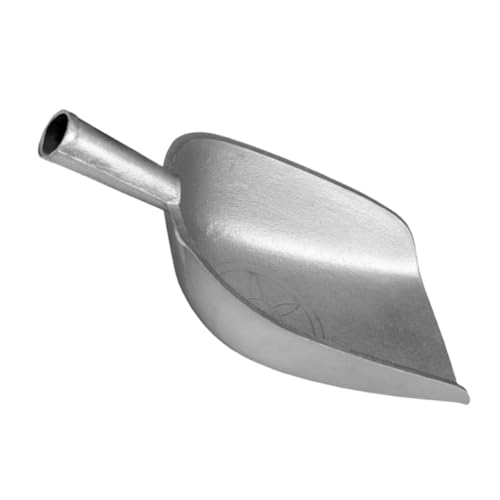 Ipetboom Aluminiumschaufel für Lebensmittel Leicht Kompakt Ergonomisch Geformt Eiswürfel Pommes Frites Popcorn Schaufel Praktisch für Küche und Buffet von Ipetboom