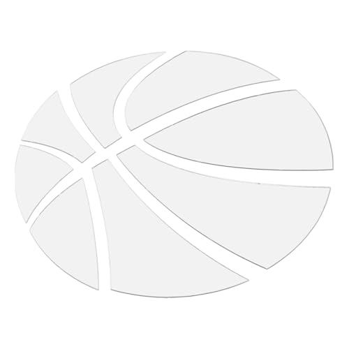 Ipetboom Basketball Spiegel Wandaufkleber Selbstklebend für Schlafzimmer Wohnzimmer Dekoration Abnehmbar Bruchsicher Modern Indoor Ipetboom Basketball Spiegel Wandaufkleber Selbstklebend für Schlafzimmer Wohnzimmer Dekoration Abnehmbar Bruchsicher Modern Indoor von Ipetboom