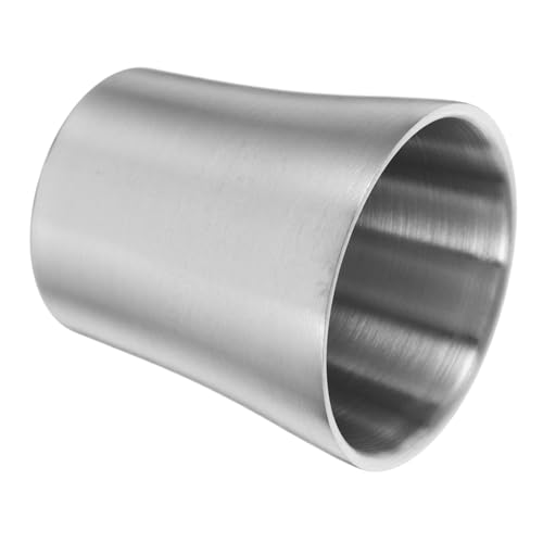 Ipetboom Becher Stilvoller Mundspülbecher und Zahnbürstenhalter Stapelbarer Metallbecher für Reisen Camping und Badezimmer Langlebig und Unzerbrechlich Silberfarben Ipetboom Becher Stilvoller Mundspülbecher und Zahnbürstenhalter Stapelbarer Metallbecher für Reisen Camping und Badezimmer Langlebig und Unzerbrechlich Silberfarben von Ipetboom