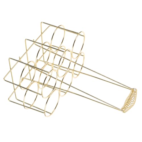 Ipetboom Bierträger Metallgestell für Flaschen Handlicher Getränke Organizer für Bierflaschen Vielseitiger Flaschenträger für Partys und Täglichen Gebrauch Design für Ansprechende von Ipetboom