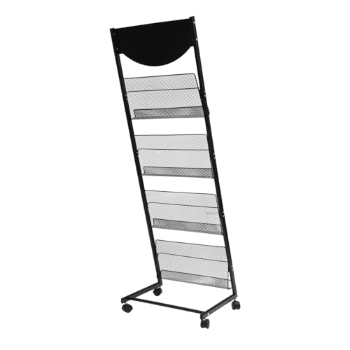 Ipetboom Bodenstehender Zeitschriftenständer aus Umweltfreundlichem Material Stabiler Prospektaufsteller mit Rädern für Lobbys und Messen Design Fördert Luftzirkulation Ipetboom Bodenstehender Zeitschriftenständer aus Umweltfreundlichem Material Stabiler Prospektaufsteller mit Rädern für Lobbys und Messen Design Fördert Luftzirkulation von Ipetboom
