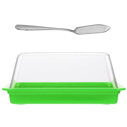 Ipetboom Butterdose mit Transparentem Deckel und Messer Aufbewahrungsdose zum Frischhalten und Schneiden von Butter und Käse Kühlschrank Geeignet Bpa Frei Langlebiges Material Praktische Ipetboom Butterdose mit Transparentem Deckel und Messer Aufbewahrungsdose zum Frischhalten und Schneiden von Butter und Käse Kühlschrank Geeignet Bpa Frei Langlebiges Material Praktische von Ipetboom