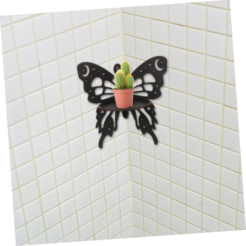 Ipetboom Butterfly Holz Eckregal Wandregal Schwebendes Hängeregal für Küche Wohnzimmer Schlafzimmer Multifunktionales Aufbewahrungsregal mit Platzsparendem Design und Dekorativem Ipetboom Butterfly Holz Eckregal Wandregal Schwebendes Hängeregal für Küche Wohnzimmer Schlafzimmer Multifunktionales Aufbewahrungsregal mit Platzsparendem Design und Dekorativem von Ipetboom