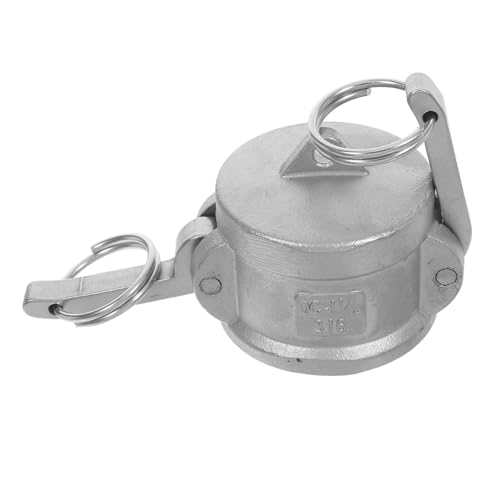 Ipetboom Camlock Dc Kappe Edelstahl Schnellkupplung Abdeckkappe mit Dichtfunktion Langlebiger Staubschutz für Öl-tankwagen Innendurchmesser Rostfrei und Druckbeständig Ipetboom Camlock Dc Kappe Edelstahl Schnellkupplung Abdeckkappe mit Dichtfunktion Langlebiger Staubschutz für Öl-tankwagen Innendurchmesser Rostfrei und Druckbeständig von Ipetboom