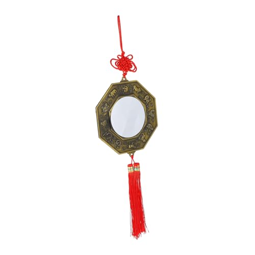 Ipetboom Chic Feng Shui Bagua Spiegel Alloy Mirror Pendant für Home Decor Glücksbringer zur Abwehr von Geistern für Schlafzimmer und Wohnzimmer Ipetboom Chic Feng Shui Bagua Spiegel Alloy Mirror Pendant für Home Decor Glücksbringer zur Abwehr von Geistern für Schlafzimmer und Wohnzimmer von Ipetboom