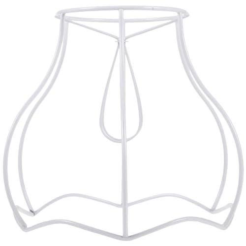 Ipetboom DIY Lampenschirm Rahmen Stabiles Professionelles Lampenhalter Zubehör für Tisch und Schreibtischlampen Vielseitig Einsetzbar Einfache Montage Langlebig und Formstabil von Ipetboom