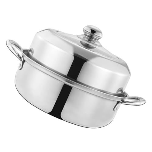 Ipetboom Dampftopf Dicker Lagiger Dämpfeinsatz mit Hitzeschutzgriff Energiesparend Stapelbar Vielseitig für Dämpfen Suppen und Hotpot Langlebiger Haushaltsdampfgarer Ipetboom Dampftopf Dicker Lagiger Dämpfeinsatz mit Hitzeschutzgriff Energiesparend Stapelbar Vielseitig für Dämpfen Suppen und Hotpot Langlebiger Haushaltsdampfgarer von Ipetboom