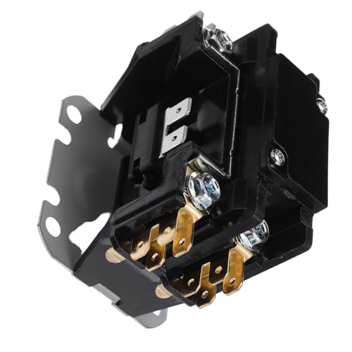 Ipetboom Definites Klimaanlagen-Relais mit Festem Schraubanschluss Schnellem Ansprechverhalten Robust für Kondensator-kompressorkontakte Geeignet für Kälteanlagen und Hvac-systeme von Ipetboom