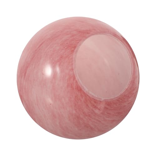 Ipetboom Dekorativer Glaslampenschirm Universeller Globuslampenschirm Deckenleuchte mit Ornamentalem Design für Badezimmer und Wohnräume Rosa Langlebig aus Ipetboom Dekorativer Glaslampenschirm Universeller Globuslampenschirm Deckenleuchte mit Ornamentalem Design für Badezimmer und Wohnräume Rosa Langlebig aus von Ipetboom
