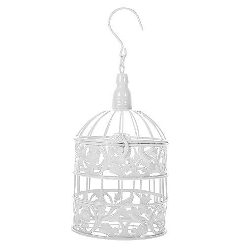 Ipetboom Dekorativer Vogelkäfig für Hochzeiten Weißer Tischschmuck Vielseitig Einsetzbar als Kerzenhalter Aufbewahrung oder Fotodeko Ipetboom Dekorativer Vogelkäfig für Hochzeiten Weißer Tischschmuck Vielseitig Einsetzbar als Kerzenhalter Aufbewahrung oder Fotodeko von Ipetboom