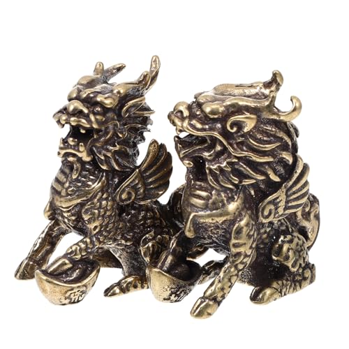 Ipetboom Dekoratives Kupfer Kylin Ornament Einzigartige Vintage Skulptur für Wohnzimmer und Büro Stilvolle Desktop Deko mit Filigraner Handwerkskunst Langlebig und Robust Perfektes zur Ipetboom Dekoratives Kupfer Kylin Ornament Einzigartige Vintage Skulptur für Wohnzimmer und Büro Stilvolle Desktop Deko mit Filigraner Handwerkskunst Langlebig und Robust Perfektes zur von Ipetboom