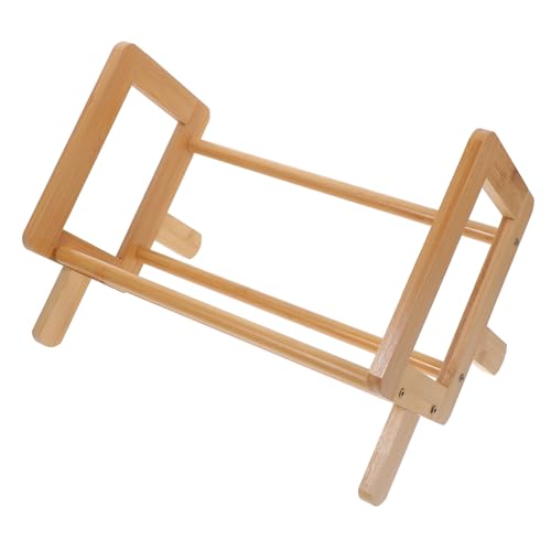 Ipetboom Desktop Bücherregal mit Buchstütze Platzsparender Schreibtisch Organizer für Bücher und Kleinteile Stabiles Aufbewahrungsregal für Büro Kinderzimmer und Zuhause von Ipetboom