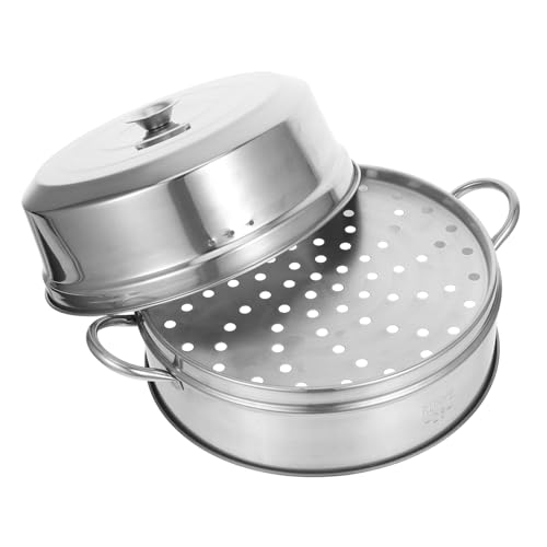 Ipetboom Dicker Dampfkorb mit Deckel Stapelbarer Gemüse und Dimsum Dämpfer für Kleine Brötchen Gedämpfte Snacks Hitzebeständig Feuchtigkeitsversiegelt für Optimale Garergebnisse Ipetboom Dicker Dampfkorb mit Deckel Stapelbarer Gemüse und Dimsum Dämpfer für Kleine Brötchen Gedämpfte Snacks Hitzebeständig Feuchtigkeitsversiegelt für Optimale Garergebnisse von Ipetboom