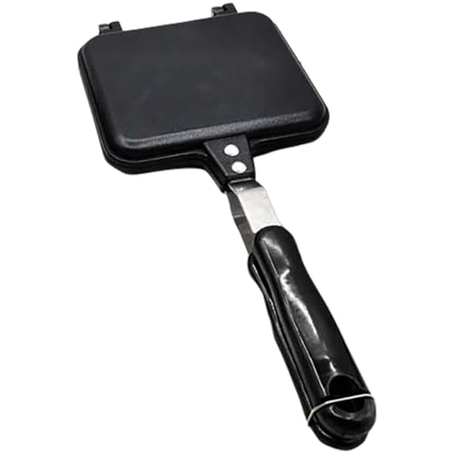 Ipetboom Doppelseitige Antihaft Sandwich Backform für Gasherd Sandwich Maker mit Fest Schließendem Verschluss für Toast Frühstück und Outdoor camping Leicht zu Bedienen und Reinigen Ipetboom Doppelseitige Antihaft Sandwich Backform für Gasherd Sandwich Maker mit Fest Schließendem Verschluss für Toast Frühstück und Outdoor camping Leicht zu Bedienen und Reinigen von Ipetboom