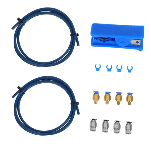 Ipetboom Drucker Ptfe Bowden Schlauch Verbindern und Schneidwerkzeug Kompatibel für Ender Pro Präzise Filamentzufuhr und Einfache Installation Ipetboom Drucker Ptfe Bowden Schlauch Verbindern und Schneidwerkzeug Kompatibel für Ender Pro Präzise Filamentzufuhr und Einfache Installation von Ipetboom