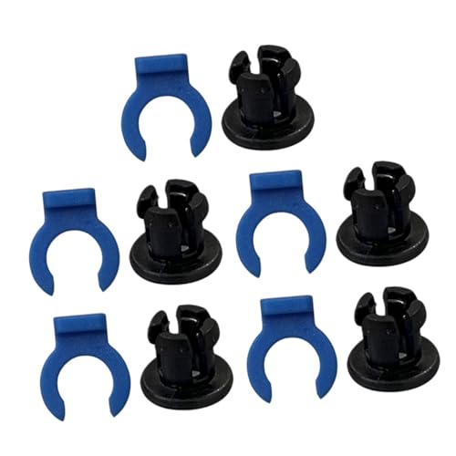 Ipetboom Drucker Zubehör Hotend Extruder Clip und Collet Schnellkupplung Rohrklemme Kunststoff Befestigung Kompatibel Vielseitig Robust von Ipetboom