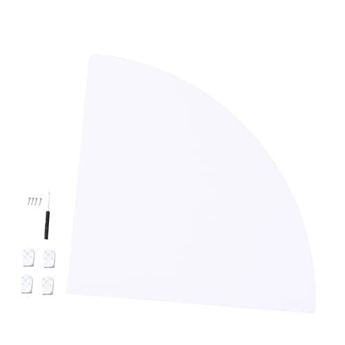 Ipetboom Eckregal Weiß Wandmontiertes Triangel Regal Fächerförmiger Stauraum für Küche Schlafzimmer Bad Büro Weiß Ipetboom Eckregal Weiß Wandmontiertes Triangel Regal Fächerförmiger Stauraum für Küche Schlafzimmer Bad Büro Weiß von Ipetboom