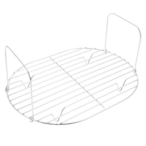 Ipetboom Edelstahl Dampfgarer Einsatz mit Griff Steamer Rack für Gemüse und Brot Hitzebeständiger für Slow Cooker und Air Fryer Platzsparend und Leicht zu Reinigen Ipetboom Edelstahl Dampfgarer Einsatz mit Griff Steamer Rack für Gemüse und Brot Hitzebeständiger für Slow Cooker und Air Fryer Platzsparend und Leicht zu Reinigen von Ipetboom