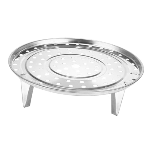 Ipetboom Edelstahl Dampfgarer mit Abnehmbaren Beinen Robustes Dampfgareinsatz für Gemüse und Meeresfrüchte Vielseitiger Steamer Korb mit Rutschfestem Design Langlebiges Dampfrack für Ipetboom Edelstahl Dampfgarer mit Abnehmbaren Beinen Robustes Dampfgareinsatz für Gemüse und Meeresfrüchte Vielseitiger Steamer Korb mit Rutschfestem Design Langlebiges Dampfrack für von Ipetboom