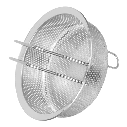 Ipetboom Edelstahl Dampfgarer mit Lochdesign Kleiner Vielseitiger Dämpfeinsatz für Reis Gemüse und Meeresfrüchte Hitzebeständiger Dampfeinsatz mit Integriertem Abtropfsieb Mittelgroßer Ipetboom Edelstahl Dampfgarer mit Lochdesign Kleiner Vielseitiger Dämpfeinsatz für Reis Gemüse und Meeresfrüchte Hitzebeständiger Dampfeinsatz mit Integriertem Abtropfsieb Mittelgroßer von Ipetboom