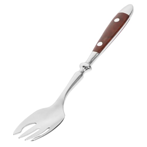 Ipetboom Edelstahl Dessertgabel mit Holzgriff Ergonomisch Langlebig und Vielseitig für Haushalt Salat und Obst Robustes Besteck für Alltag und Besondere Anlässe Ipetboom Edelstahl Dessertgabel mit Holzgriff Ergonomisch Langlebig und Vielseitig für Haushalt Salat und Obst Robustes Besteck für Alltag und Besondere Anlässe von Ipetboom