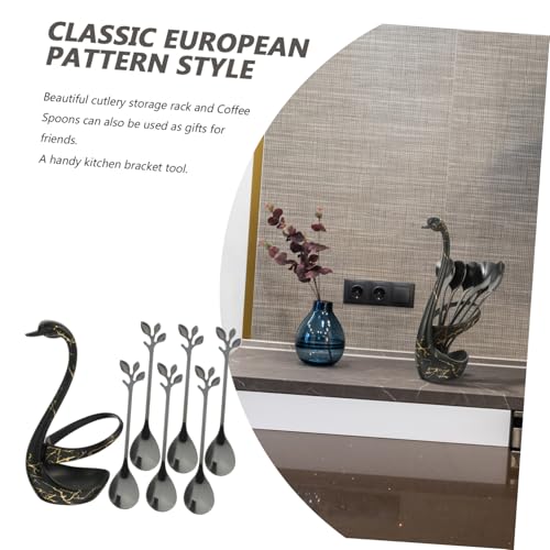 Ipetboom Edelstahl Dessertlöffel set mit Schwan standfuß Elegante Obst Kaffeelöffel Ergonomisch Geformt Polierte Oberfläche Langlebig und Leicht zu Reinigen Stilvolles Küchengeschirr Ipetboom Edelstahl Dessertlöffel set mit Schwan standfuß Elegante Obst Kaffeelöffel Ergonomisch Geformt Polierte Oberfläche Langlebig und Leicht zu Reinigen Stilvolles Küchengeschirr von Ipetboom