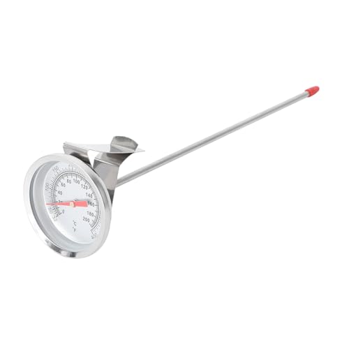Ipetboom Edelstahl Fleischthermometer mit Langer Sicherheits sonde Hochpräzises Grill Barbecue zubehör Hitzebeständig und Bruchsicher Präzise Temperaturmessung für Smoker und Ofen Ipetboom Edelstahl Fleischthermometer mit Langer Sicherheits sonde Hochpräzises Grill Barbecue zubehör Hitzebeständig und Bruchsicher Präzise Temperaturmessung für Smoker und Ofen von Ipetboom