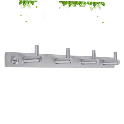 Ipetboom Edelstahl Garderobenhaken mit Haken Robuste Wandhalterung für Bad und Schlafzimmer Rostfrei Platzsparend Einfache Montage mit Schrauben Vielseitig für Handtücher und Kleidung Ipetboom Edelstahl Garderobenhaken mit Haken Robuste Wandhalterung für Bad und Schlafzimmer Rostfrei Platzsparend Einfache Montage mit Schrauben Vielseitig für Handtücher und Kleidung von Ipetboom