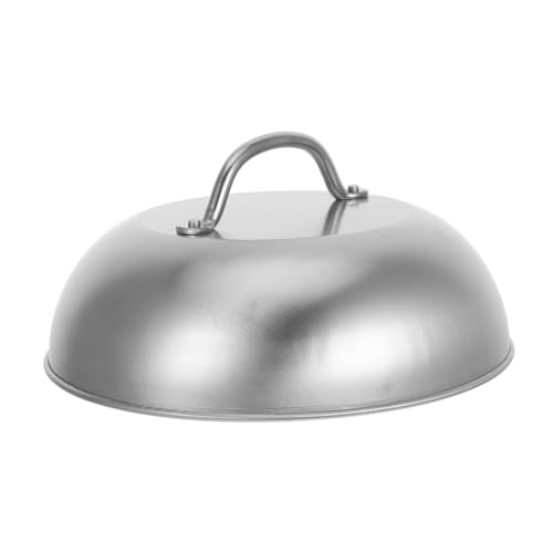 Ipetboom Edelstahl Grill Dome Abdeckung Rundes BBQ Grillzubehör Vielseitig Kompatibel Ergonomischer Griff Schützend gegen Schmutz für Outdoor Grillen und Steak Zubereitung Ipetboom Edelstahl Grill Dome Abdeckung Rundes BBQ Grillzubehör Vielseitig Kompatibel Ergonomischer Griff Schützend gegen Schmutz für Outdoor Grillen und Steak Zubereitung von Ipetboom