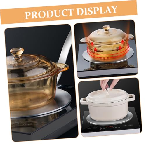 Ipetboom Edelstahl Induktionsadapterplatte für Gas Induktionsherd Gleichmäßige Wärmeverteilung Kompatibel mit Haushalts töpfen und Glas emaille Effiziente Hitzeleitung Ipetboom Edelstahl Induktionsadapterplatte für Gas Induktionsherd Gleichmäßige Wärmeverteilung Kompatibel mit Haushalts töpfen und Glas emaille Effiziente Hitzeleitung von Ipetboom