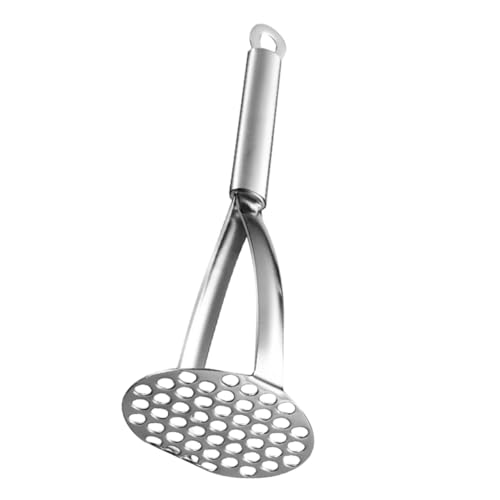 Ipetboom Edelstahl Kartoffelstampfer mit Verstärktem Druck Ergonomischer Griff Schnelles und Feines Pürieren Vielseitiger Küchenhelfer für Kartoffelpüree Bohnen Kürbis und Obst Robustes Ipetboom Edelstahl Kartoffelstampfer mit Verstärktem Druck Ergonomischer Griff Schnelles und Feines Pürieren Vielseitiger Küchenhelfer für Kartoffelpüree Bohnen Kürbis und Obst Robustes von Ipetboom