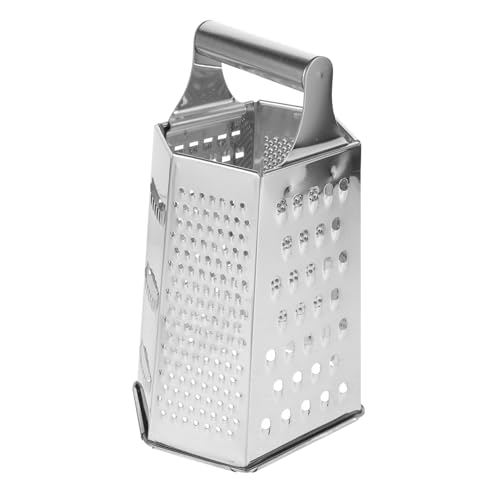 Ipetboom Edelstahl Küchenreibe Seitig Multifunktions Gemüseschneider mit Komfortablem Griff Rostfrei Vielseitig für Gemüse Käse und Obst für Familie und Hobbyköche Silber Ipetboom Edelstahl Küchenreibe Seitig Multifunktions Gemüseschneider mit Komfortablem Griff Rostfrei Vielseitig für Gemüse Käse und Obst für Familie und Hobbyköche Silber von Ipetboom