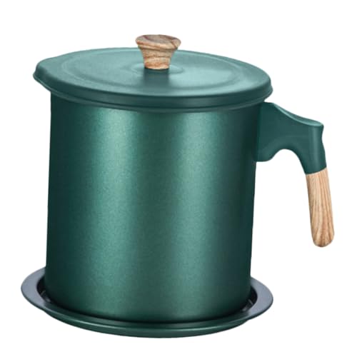 Ipetboom Edelstahl Ölfilter mit Feinem Sieb und Deckel Olivgrün Praktische Küchenhilfe zum Filtern von Speiseöl und Trennen von Rückständen Spülmaschinenfest und Leicht zu Reinigen Ipetboom Edelstahl Ölfilter mit Feinem Sieb und Deckel Olivgrün Praktische Küchenhilfe zum Filtern von Speiseöl und Trennen von Rückständen Spülmaschinenfest und Leicht zu Reinigen von Ipetboom