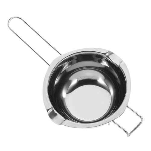 Ipetboom Edelstahl Schmelzschüssel mit Langem Griff Kompakter Wasserbad Schmelztopf für Schokolade Butter Käse Öl Handlich Leicht für Backen Kochen Platzsparend und Einfach zu Reinigen Ipetboom Edelstahl Schmelzschüssel mit Langem Griff Kompakter Wasserbad Schmelztopf für Schokolade Butter Käse Öl Handlich Leicht für Backen Kochen Platzsparend und Einfach zu Reinigen von Ipetboom